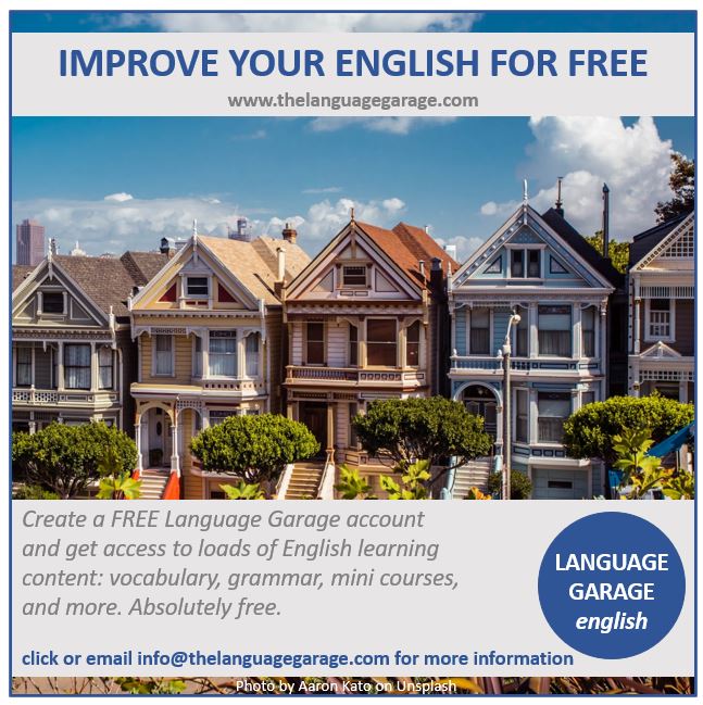 English vocabulary, ESL, EFL, learn English for free