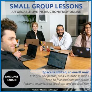 Small Group Online Class
